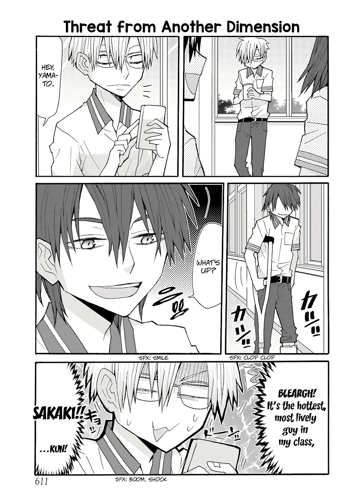 Otakare Fujo Kano Chapter 11 page 1 - Chapter 11: Contact with Sakaki-kun