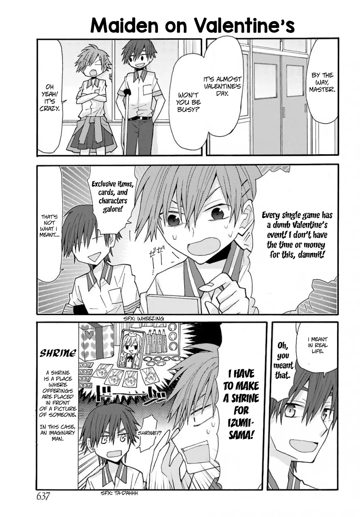 Otakare Fujo Kano Chapter 13 page 1 - Chapter 13: The War of 2.14