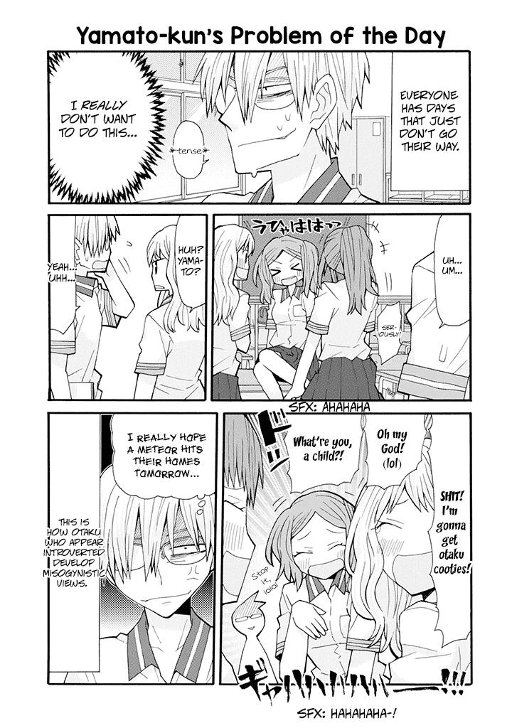 Otakare Fujo Kano Chapter 14 page 1 - Chapter 14: Girls and Monsters