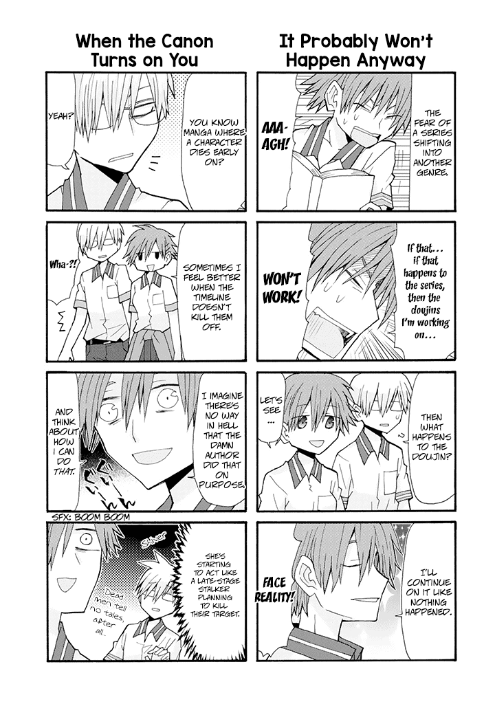 Otakare Fujo Kano Chapter 14 page 13 - Chapter 14: Girls and Monsters