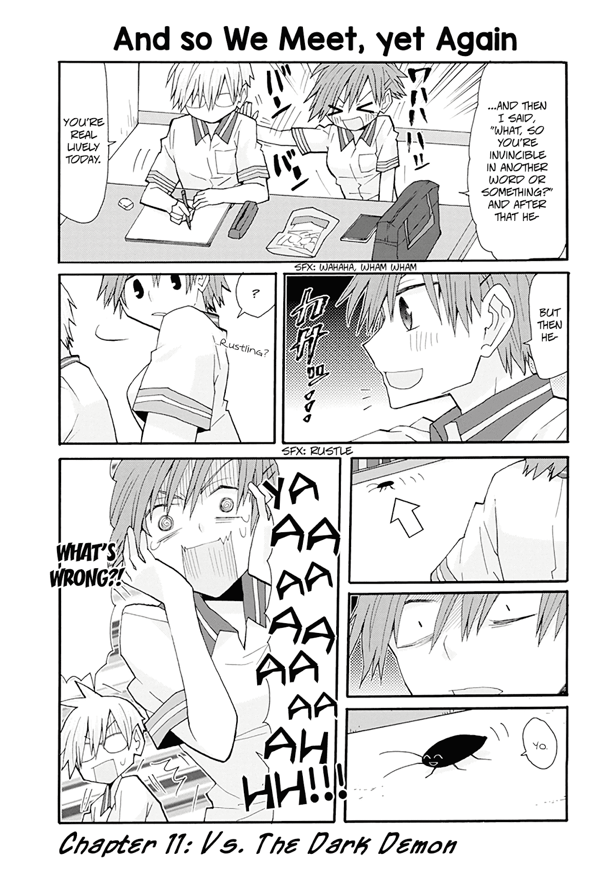 Otakare Fujo Kano Chapter 15 page 1 - Chapter 15: VS. The Dark Demon