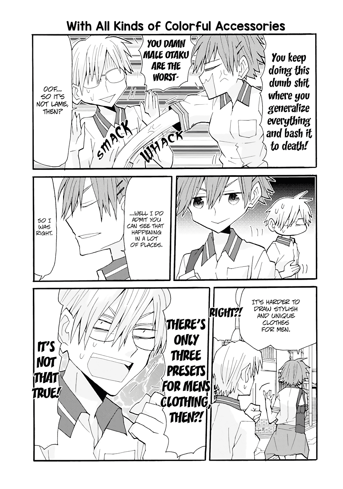 Otakare Fujo Kano Chapter 17 page 3 - Chapter 17: The Big Fashion Theory