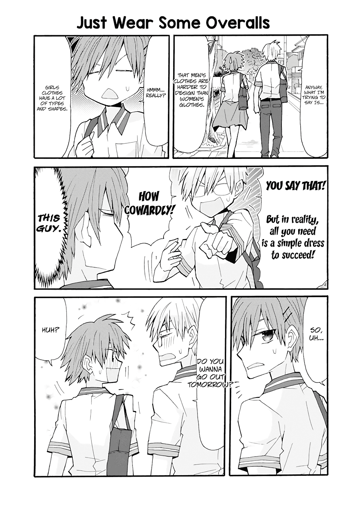 Otakare Fujo Kano Chapter 17 page 5 - Chapter 17: The Big Fashion Theory