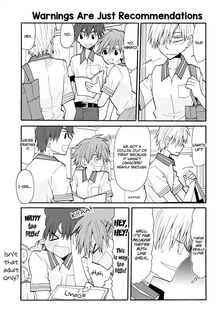 Otakare Fujo Kano Chapter 18 page 1 - Chapter 18: The Melancholy of Hikari the Fudanshi