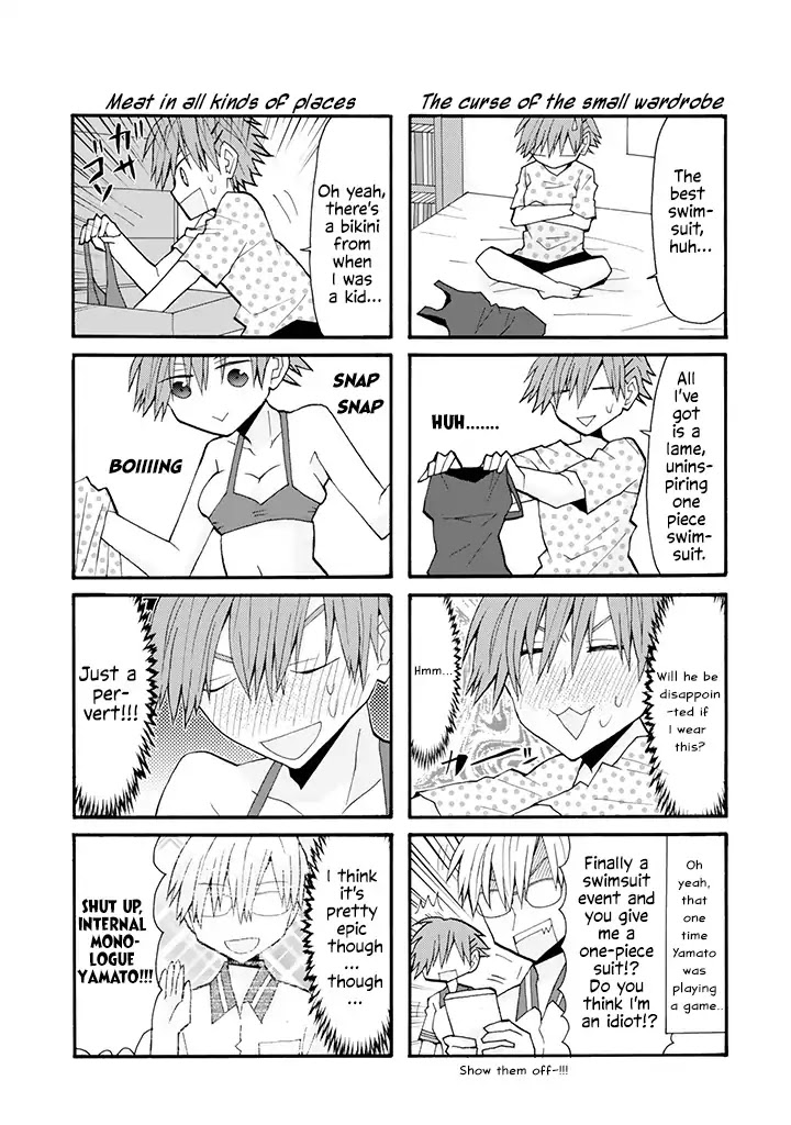 Otakare Fujo Kano Chapter 19 page 5 - Chapter 19: The Great Poolside Couple Plan