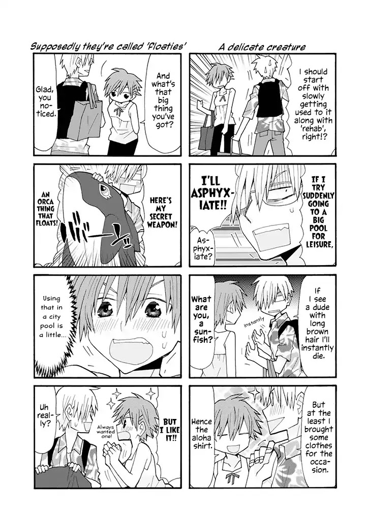Otakare Fujo Kano Chapter 19 page 7 - Chapter 19: The Great Poolside Couple Plan