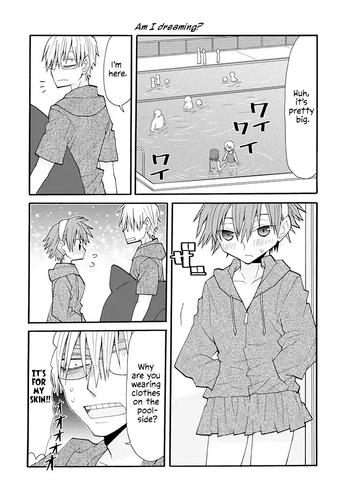 Otakare Fujo Kano Chapter 19 page 8 - Chapter 19: The Great Poolside Couple Plan