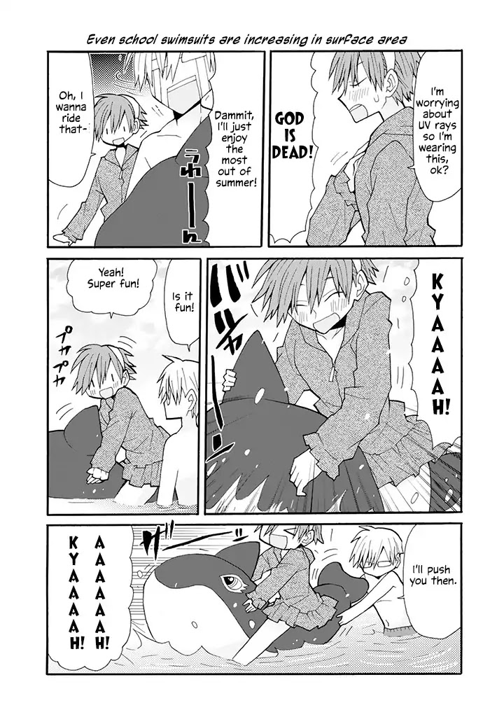 Otakare Fujo Kano Chapter 19 page 9 - Chapter 19: The Great Poolside Couple Plan