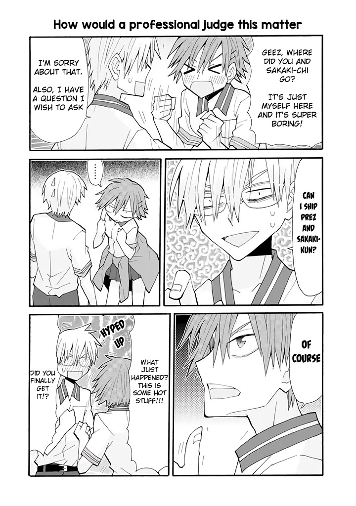 Otakare Fujo Kano Chapter 20 page 12 - Chapter 20: Equation of the rotten boys
