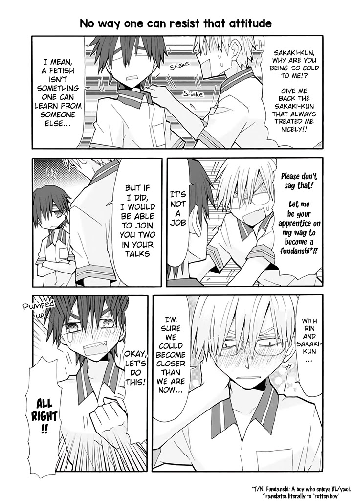 Otakare Fujo Kano Chapter 20 page 5 - Chapter 20: Equation of the rotten boys