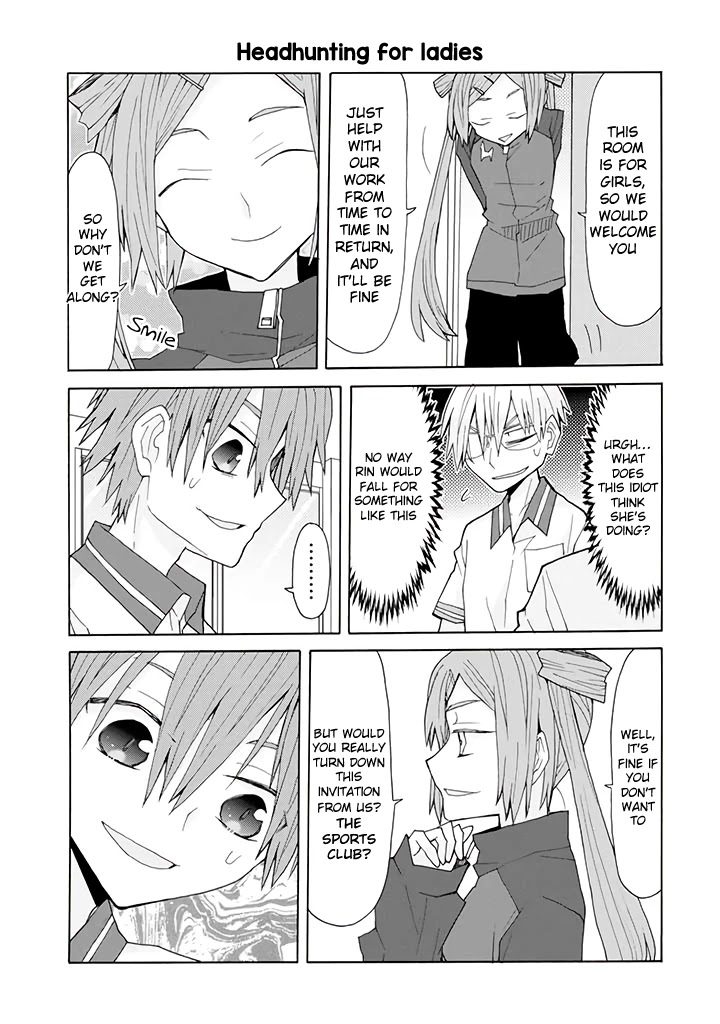 Otakare Fujo Kano Chapter 22 page 3 - Chapter 22: The horrific plot of the girl with a weird hairstyle