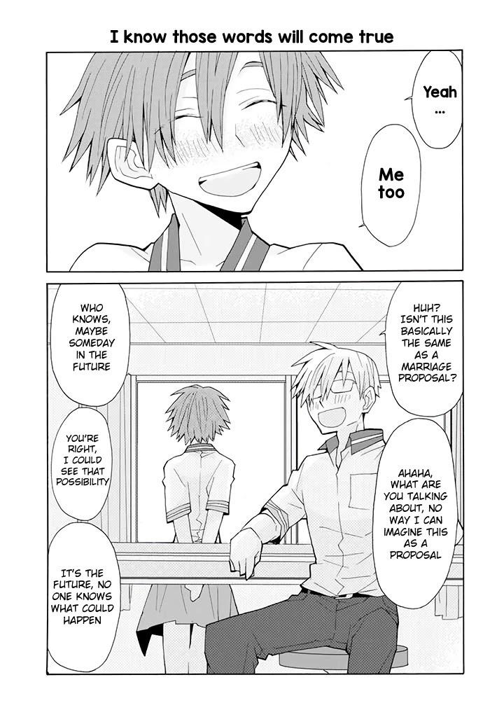 Otakare Fujo Kano Chapter 23 page 13 - Chapter 23: I want to be with you forever [END]