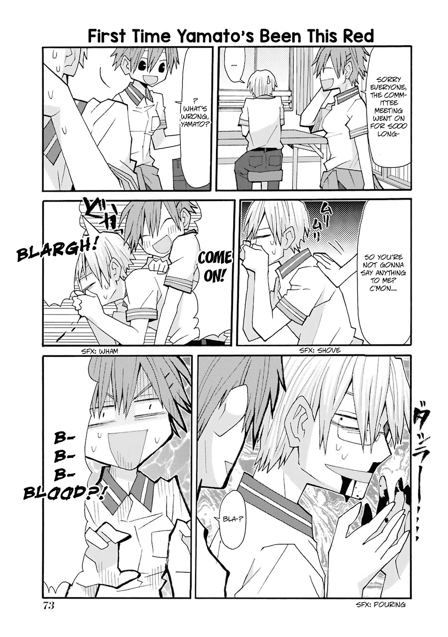 Otakare Fujo Kano Chapter 5 page 3 - Chapter 5: A Torrent from the Nose Can End Your School Life