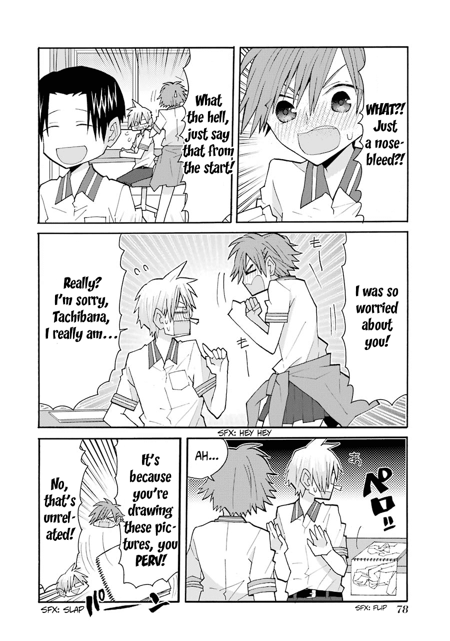 Otakare Fujo Kano Chapter 5 page 8 - Chapter 5: A Torrent from the Nose Can End Your School Life