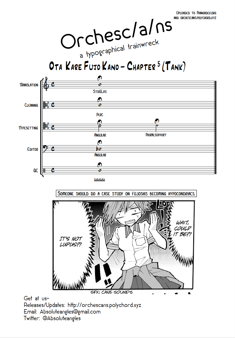 Otakare Fujo Kano Chapter 5 page 9 - Chapter 5: A Torrent from the Nose Can End Your School Life