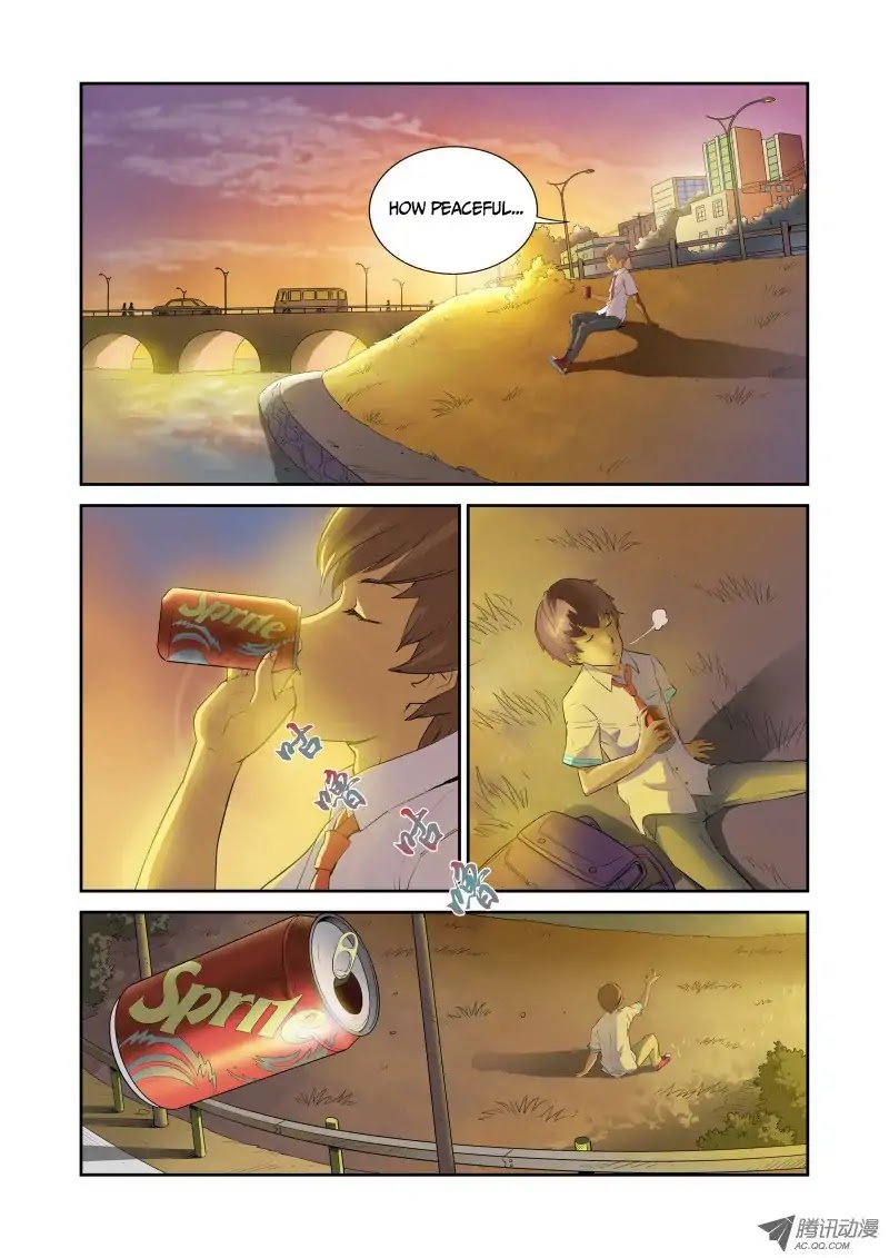 Otaku God Chapter 1 page 6 - Chapter 1: Misfortune Falling From the Sky