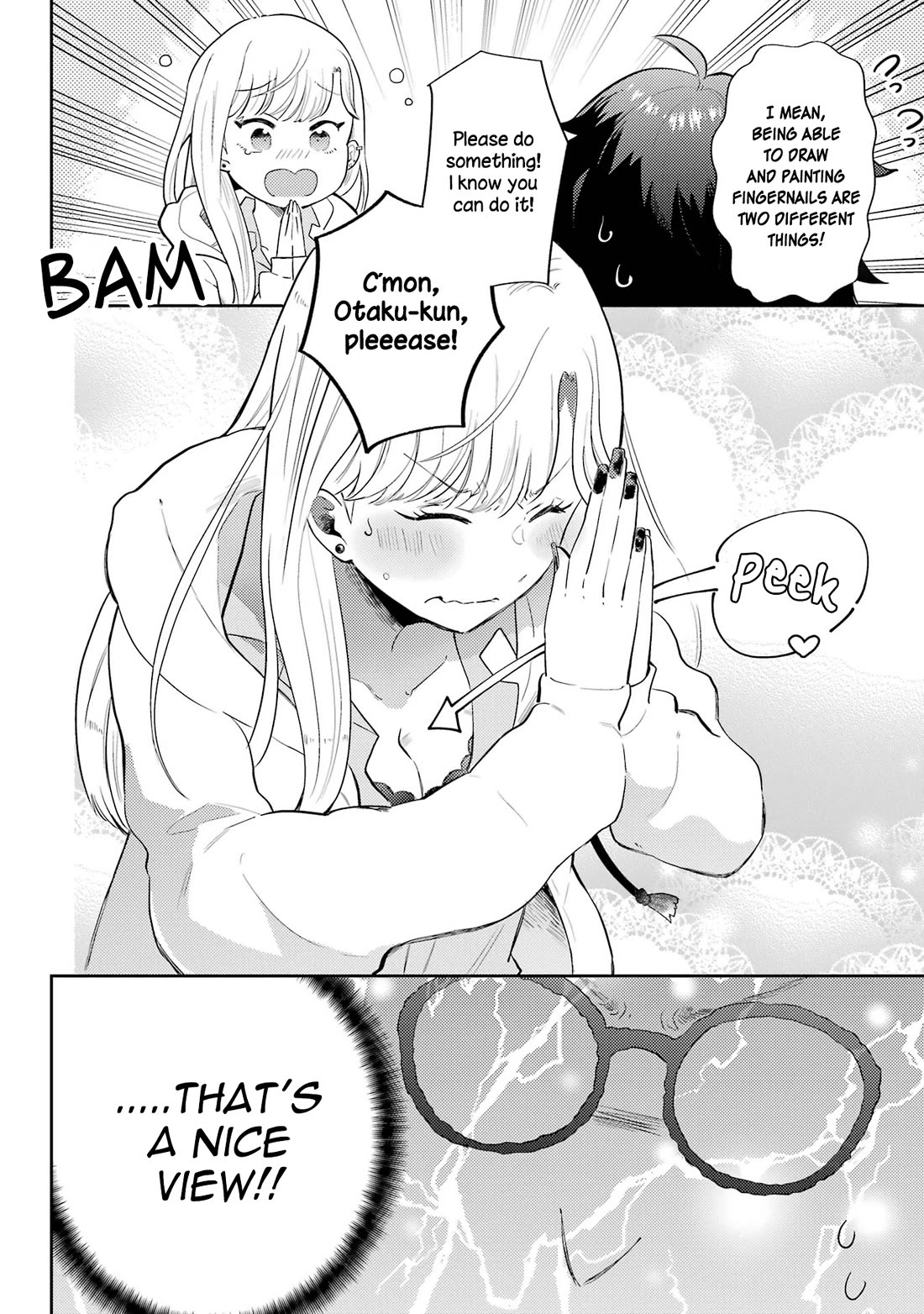 Otaku-kun Who's Kind to Gyaru Chapter 1 page 13 - Chapter 1