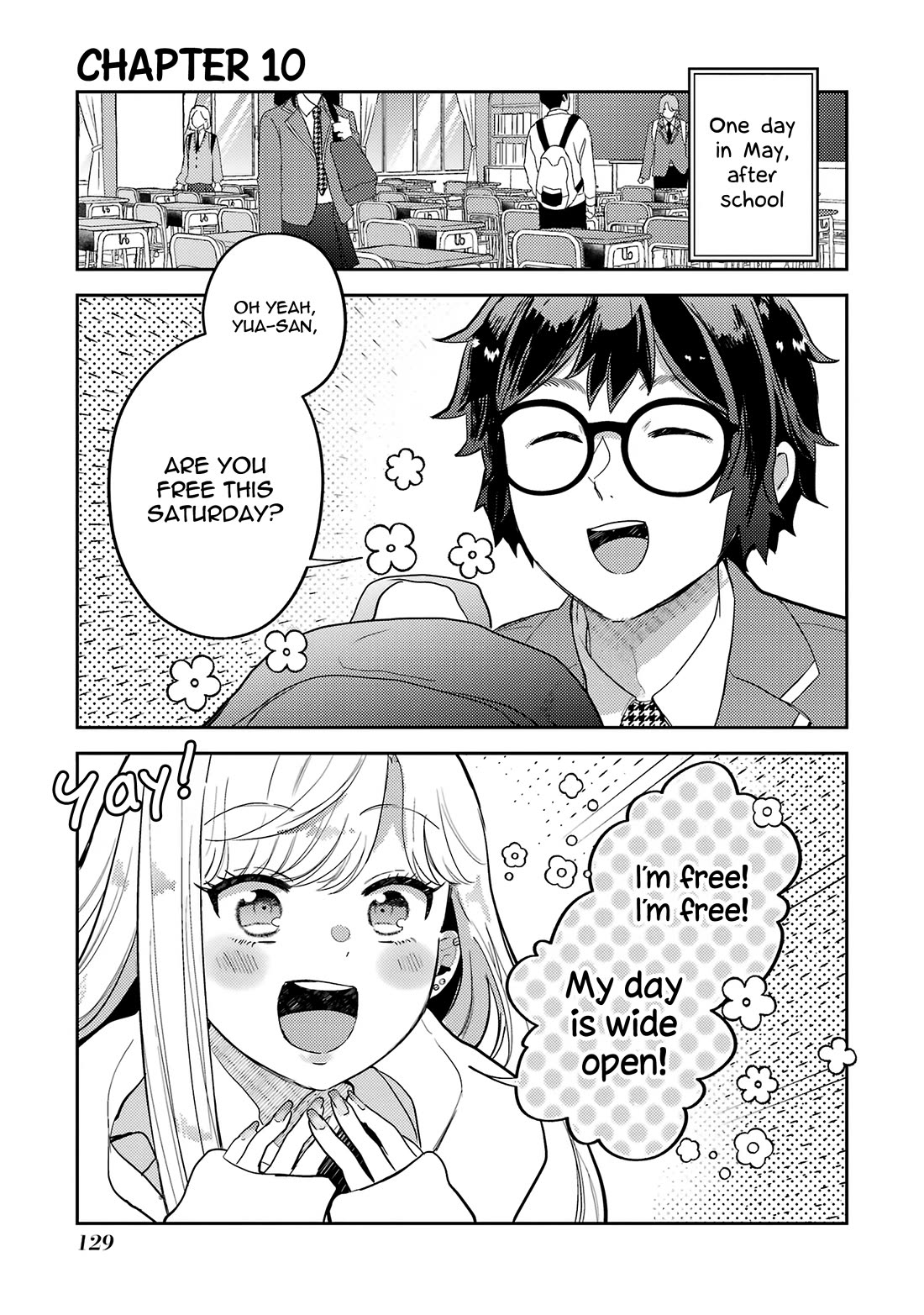 Otaku-kun Who's Kind to Gyaru Chapter 10 page 1 - Chapter 10
