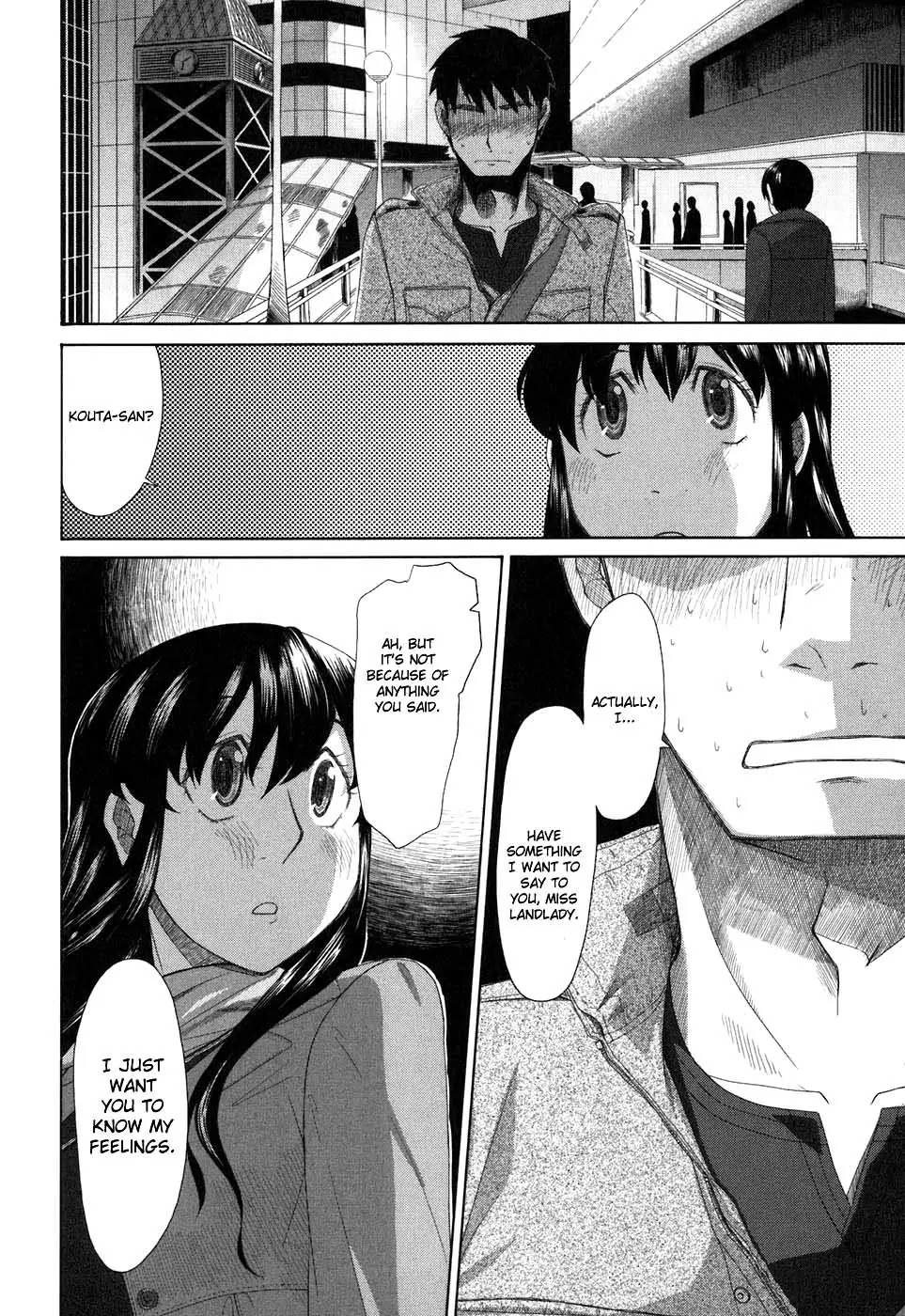 Otaku no Musume-san Chapter 35 page 18 - Chapter 35: Shadowing Morisaki Kouta and the Landlady's Date