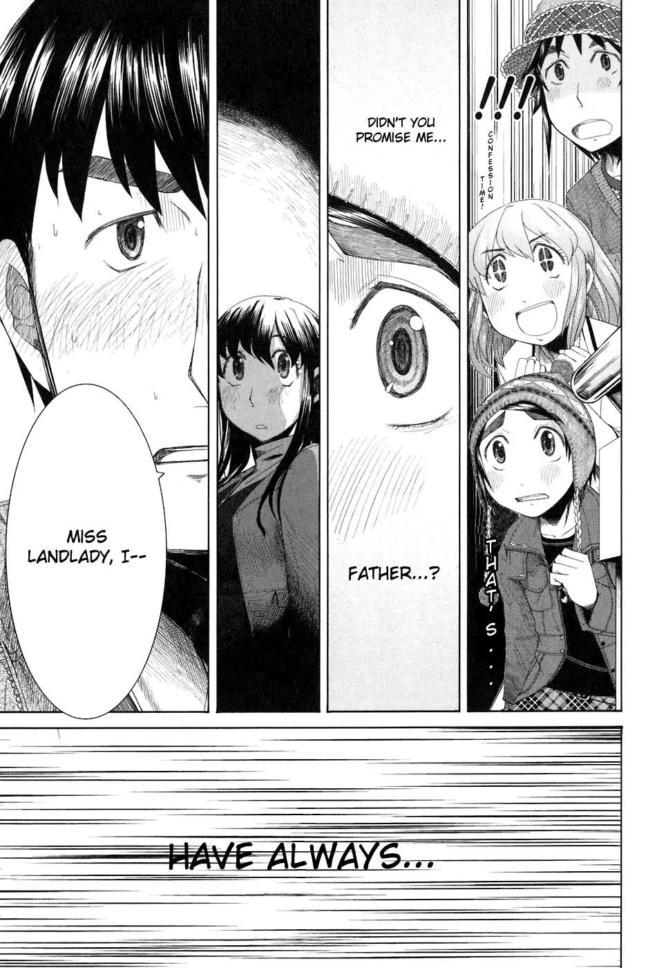 Otaku no Musume-san Chapter 35 page 19 - Chapter 35: Shadowing Morisaki Kouta and the Landlady's Date