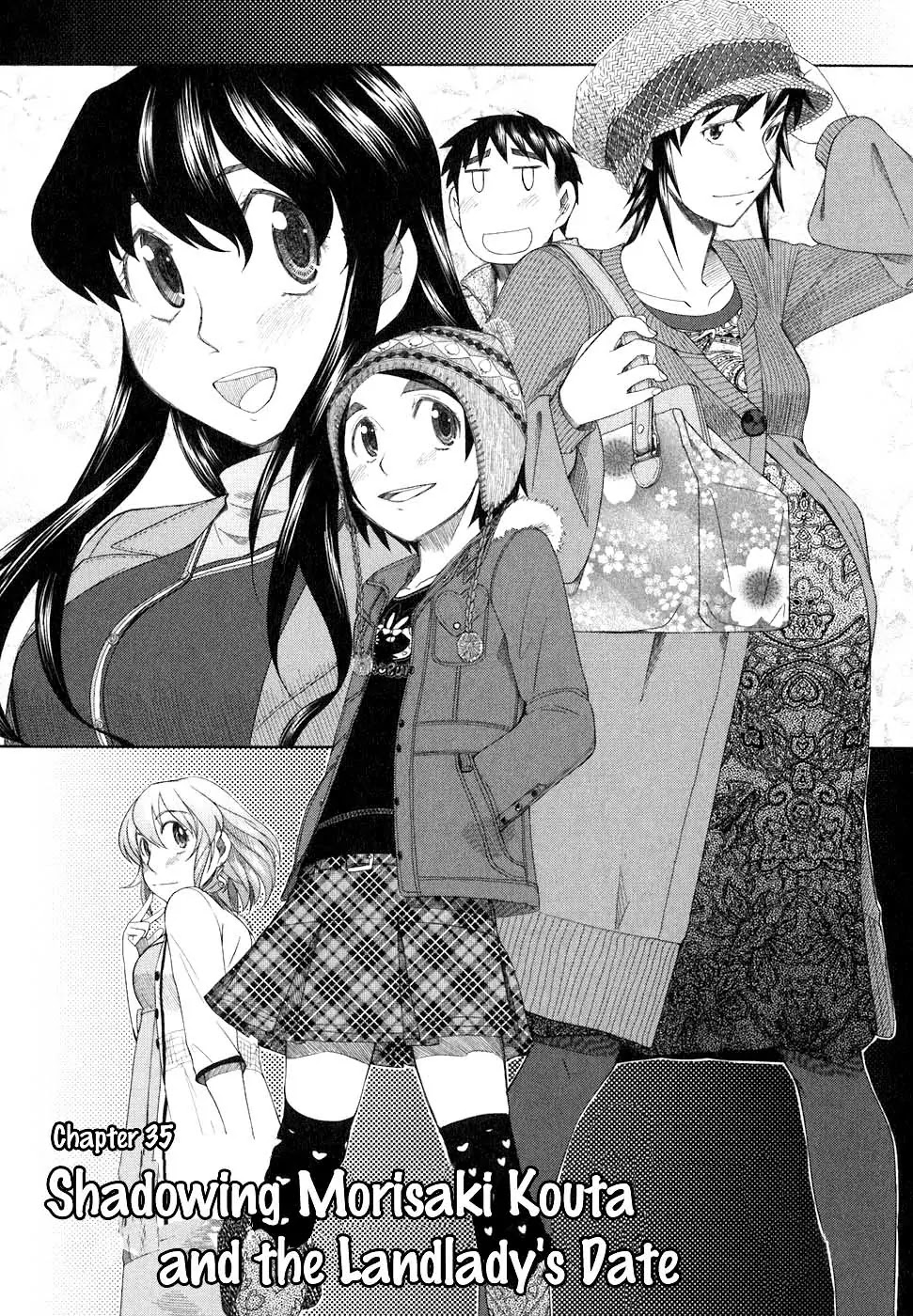 Otaku no Musume-san Chapter 35 page 2 - Chapter 35: Shadowing Morisaki Kouta and the Landlady's Date