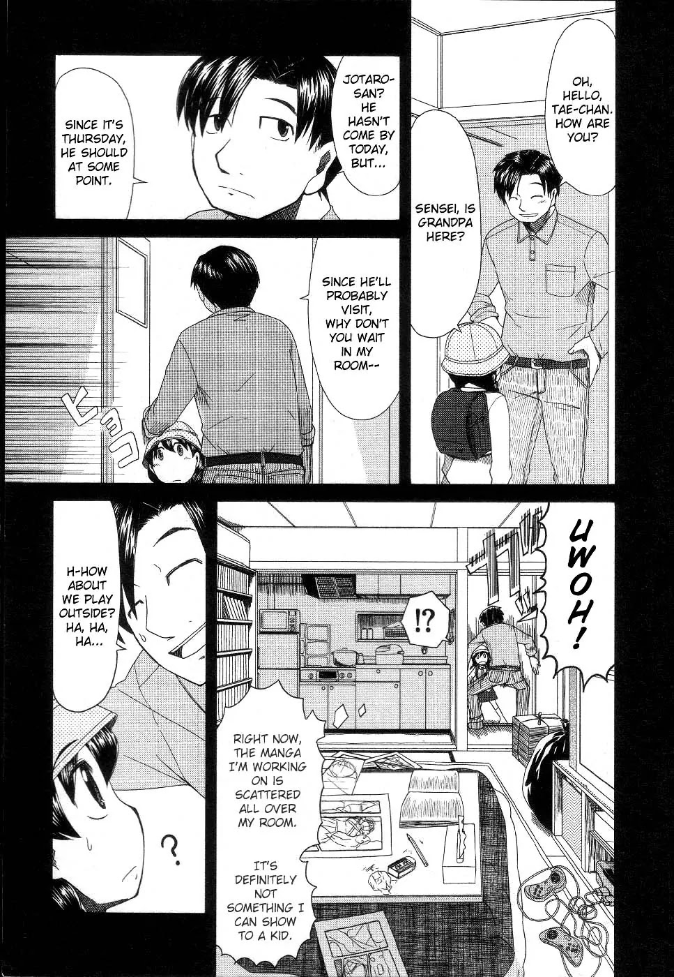 Otaku no Musume-san Chapter 38 page 9 - Chapter 38: When Asou Jotaro Was There