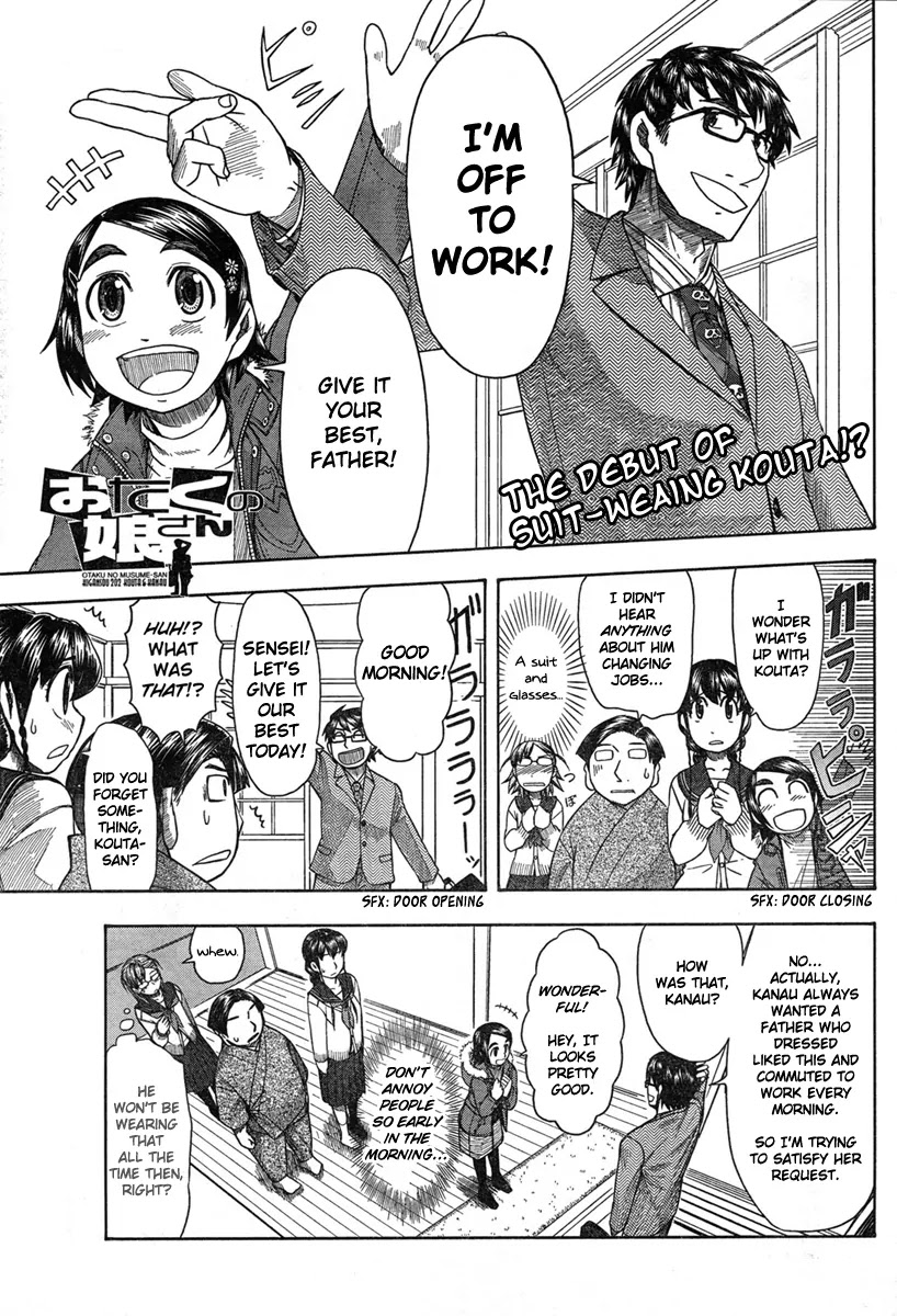 Otaku no Musume-san Chapter 44 page 1 - Chapter 44: A Suit And Glasses