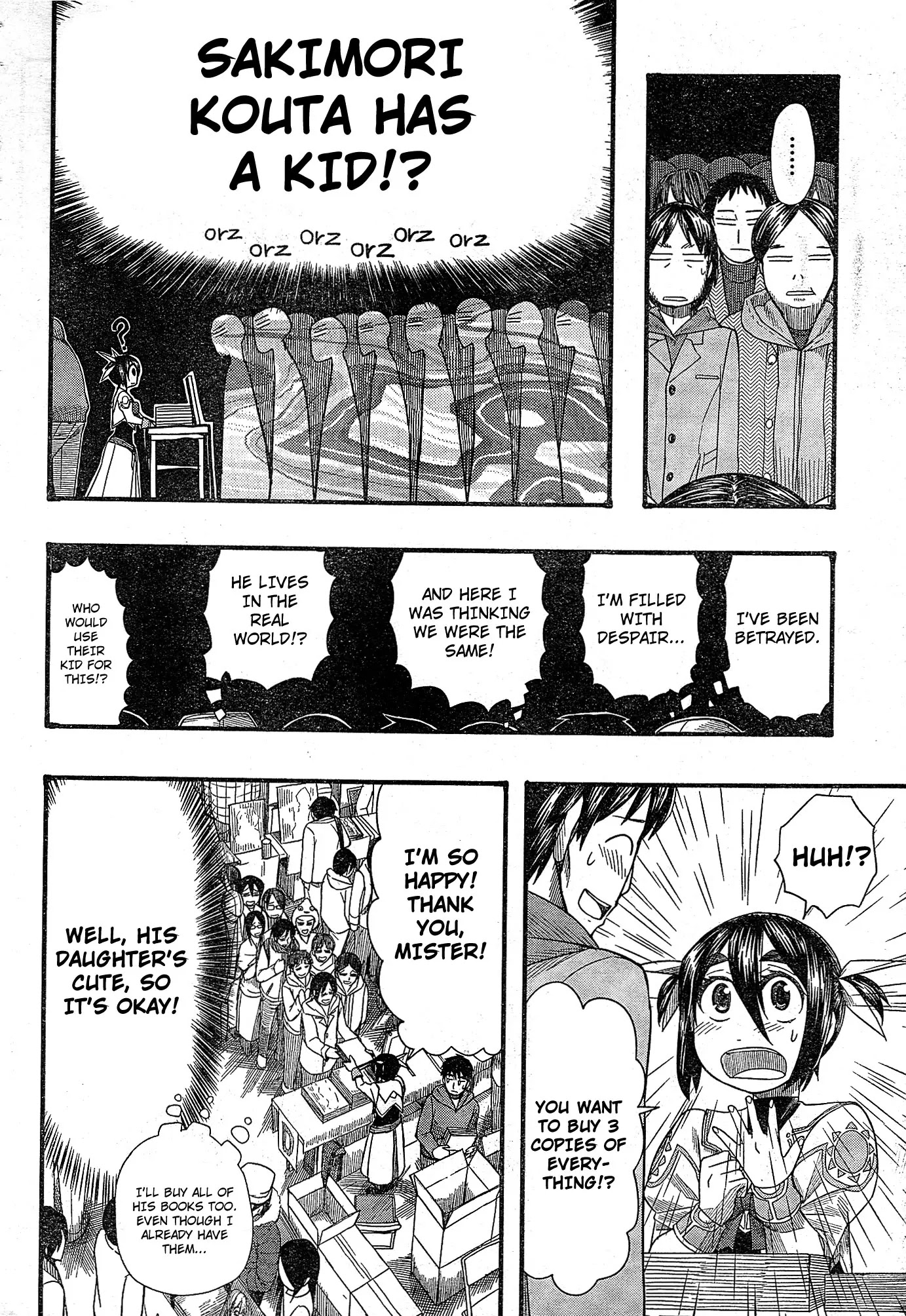 Otaku no Musume-san Chapter 51 page 12 - Chapter 51: Everyone Together Comiket! Harurun Portrait Of Hell