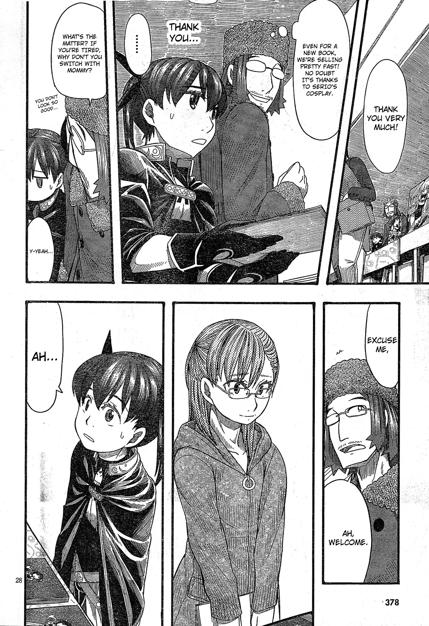 Otaku no Musume-san Chapter 51 page 28 - Chapter 51: Everyone Together Comiket! Harurun Portrait Of Hell