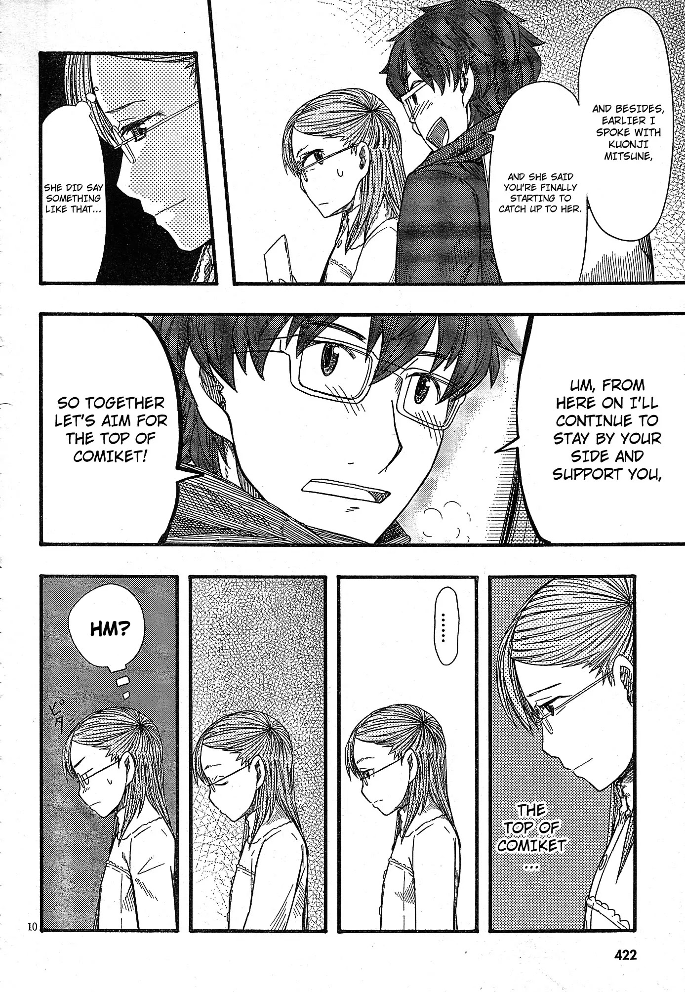 Otaku no Musume-san Chapter 52 page 9 - Chapter 52: Everyone Together at Comiket! Final Chapter