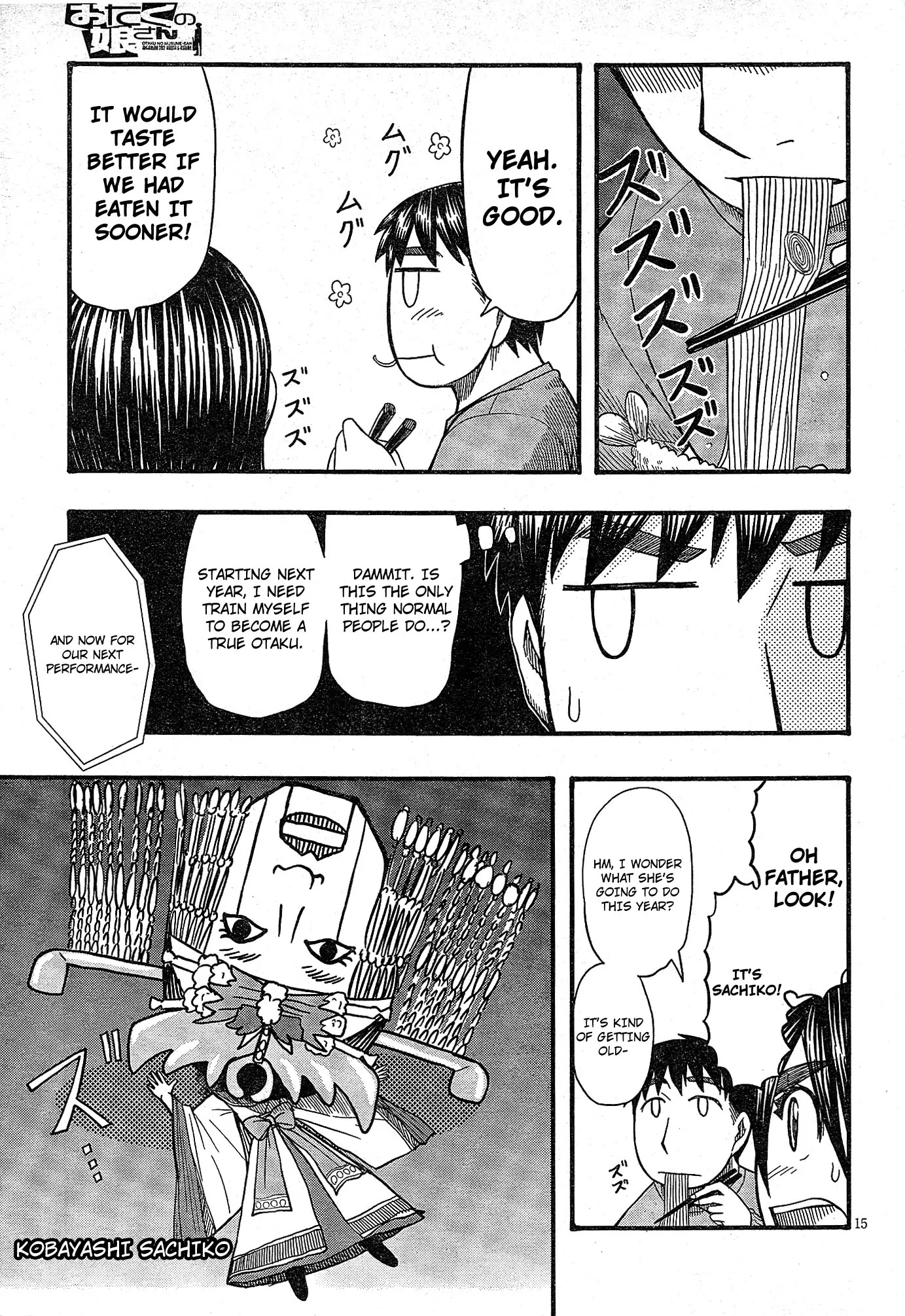 Otaku no Musume-san Chapter 53 page 14 - Chapter 53: New Year's with the Nagato Family
