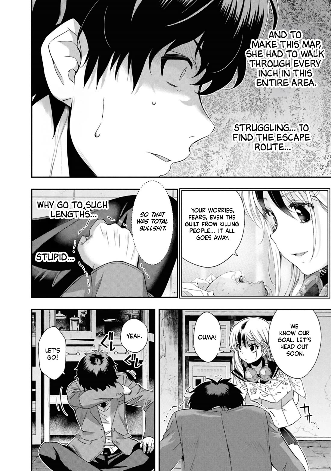 Otherworld Retreat: Parabellum Chapter 5 page 16 - Chapter 5: Taking Action - Black