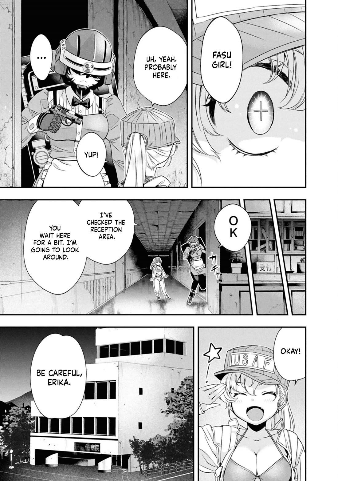 Otherworld Retreat: Parabellum Chapter 5 page 19 - Chapter 5: Taking Action - Black