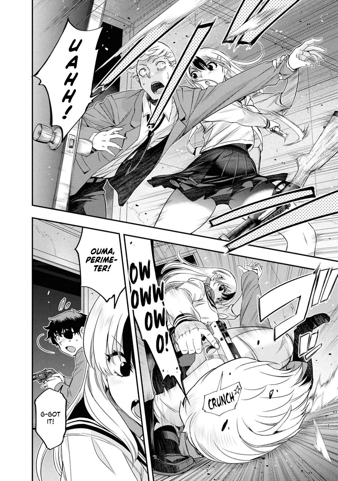 Otherworld Retreat: Parabellum Chapter 5 page 22 - Chapter 5: Taking Action - Black