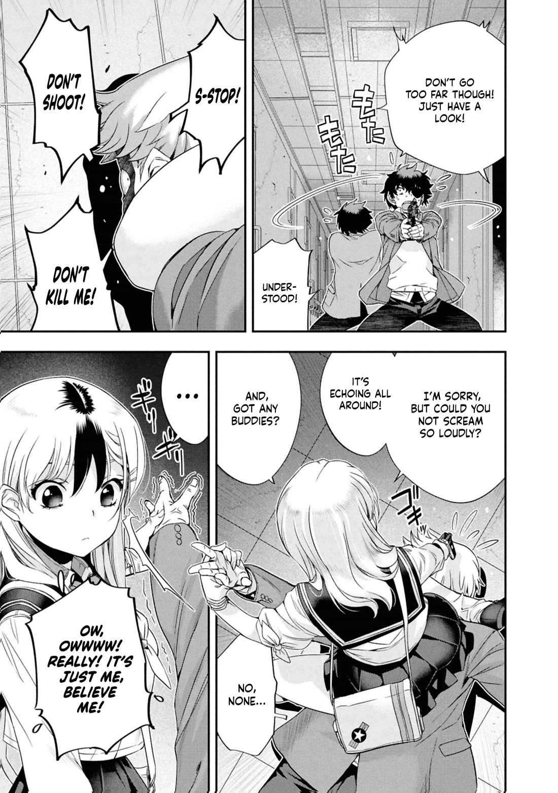 Otherworld Retreat: Parabellum Chapter 5 page 23 - Chapter 5: Taking Action - Black