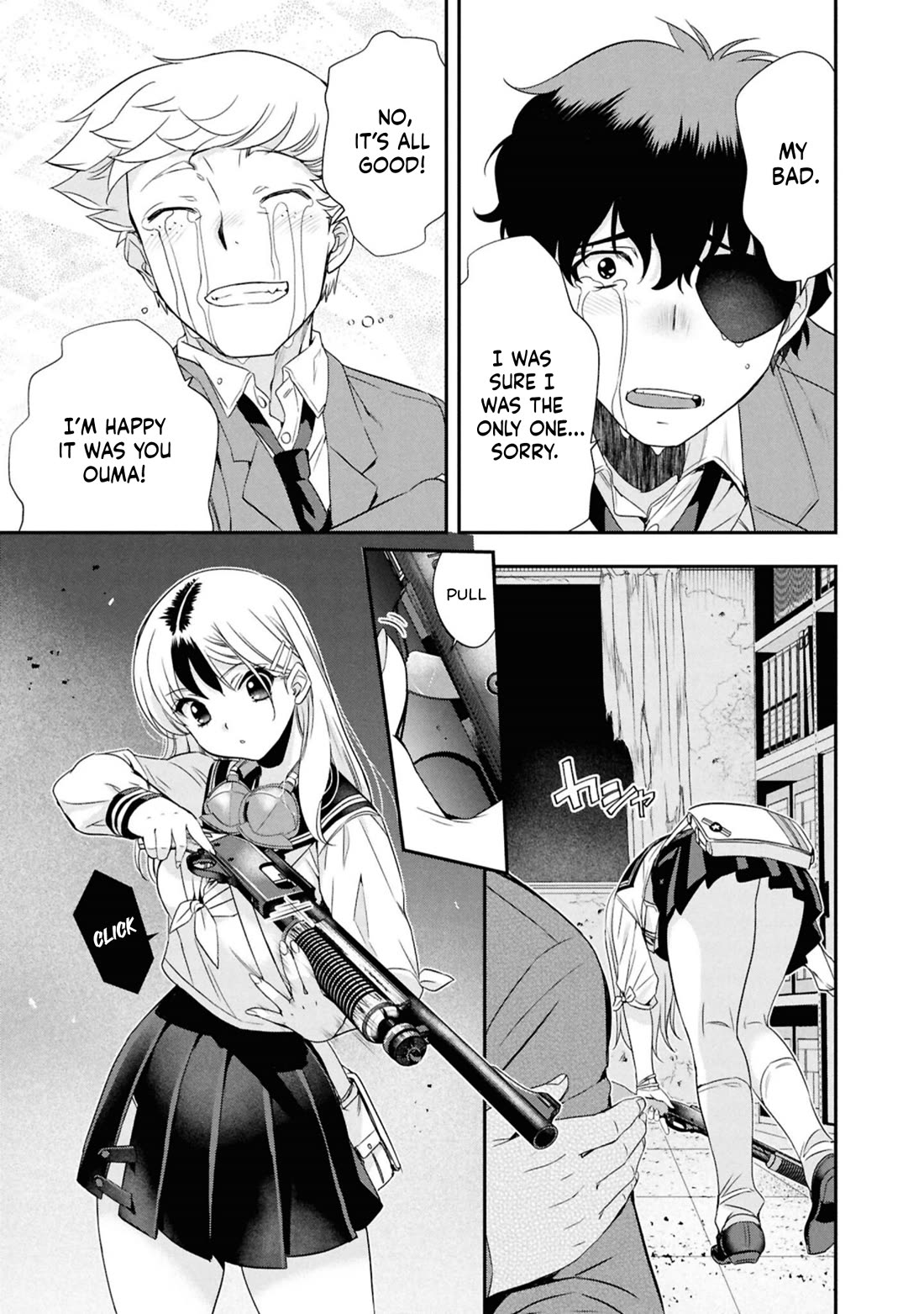 Otherworld Retreat: Parabellum Chapter 5 page 26 - Chapter 5: Taking Action - Black