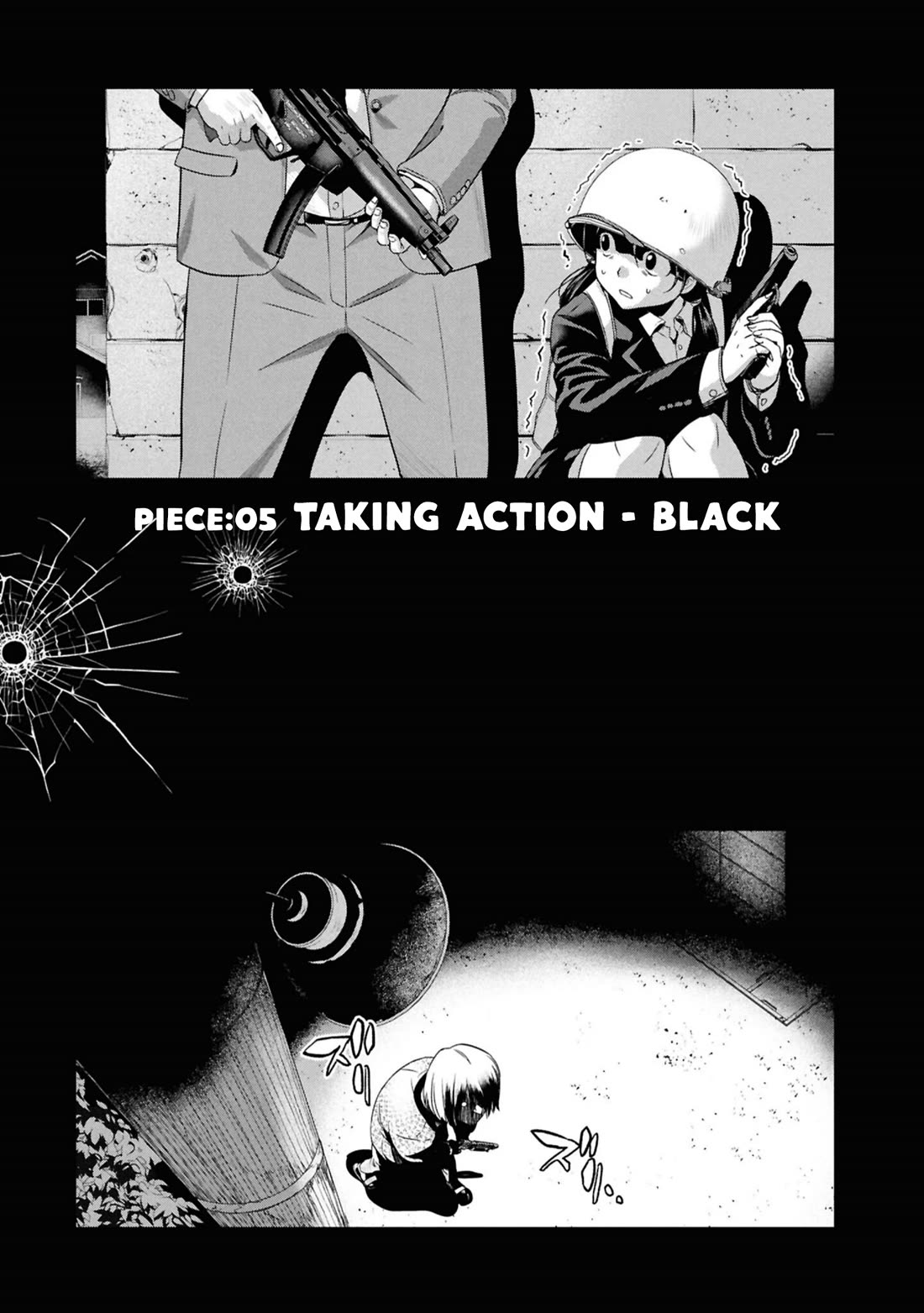 Otherworld Retreat: Parabellum Chapter 5 page 3 - Chapter 5: Taking Action - Black
