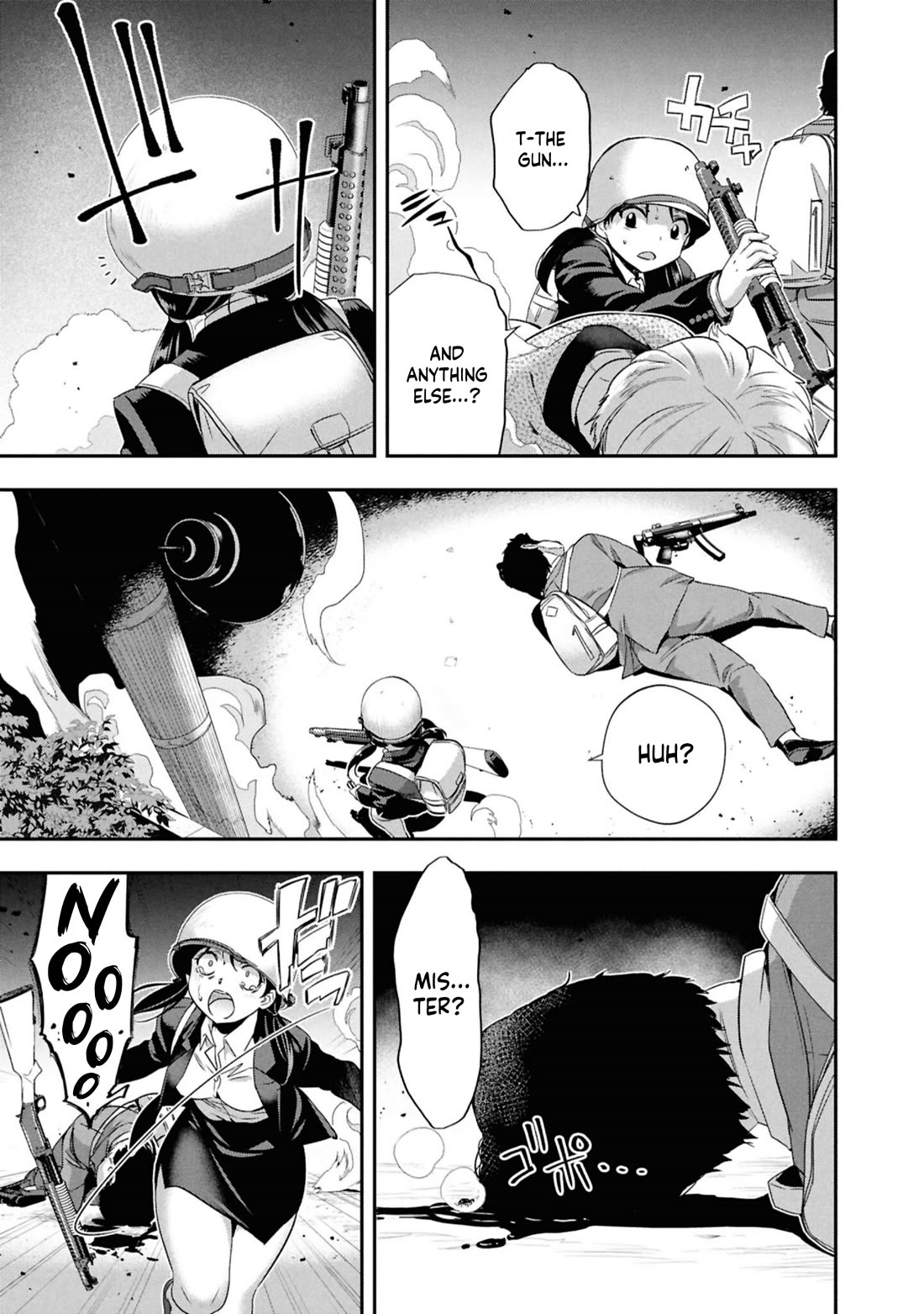 Otherworld Retreat: Parabellum Chapter 5 page 5 - Chapter 5: Taking Action - Black