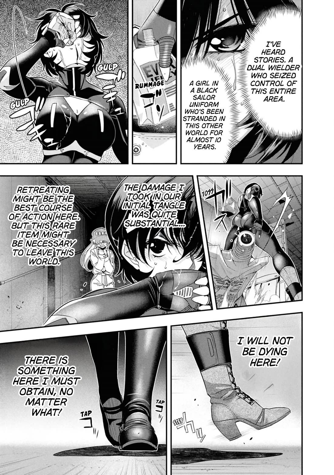 Otherworld Retreat: Parabellum Chapter 7 page 10 - Chapter 7: Free-For-All