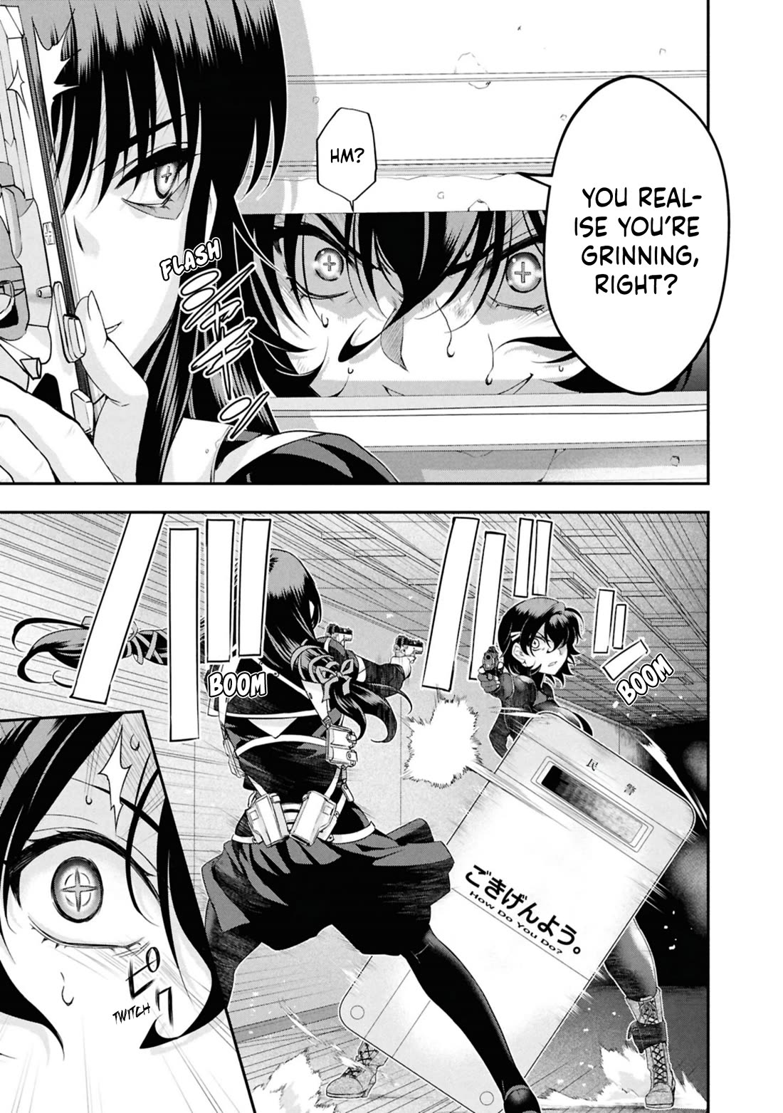 Otherworld Retreat: Parabellum Chapter 7 page 24 - Chapter 7: Free-For-All