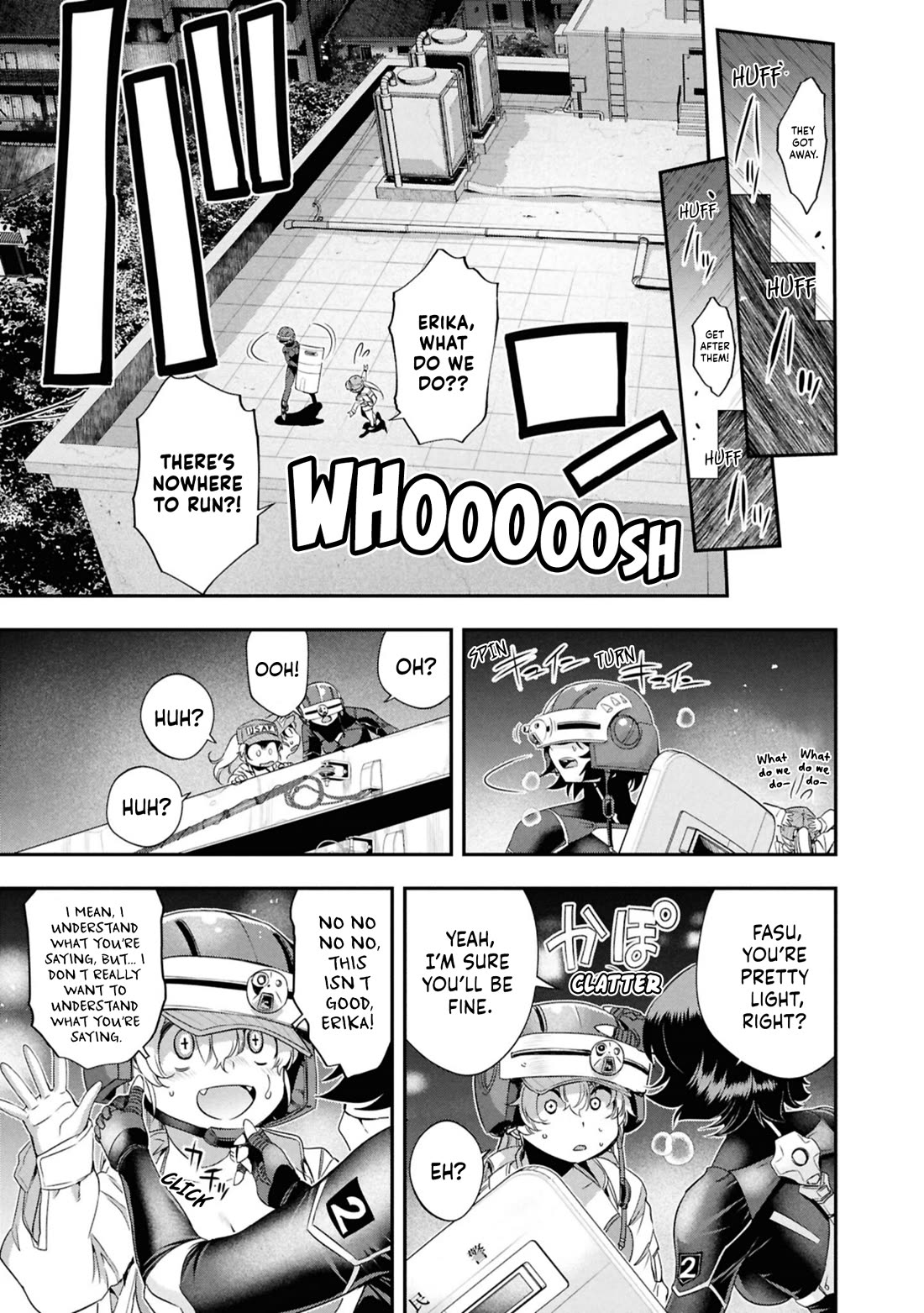 Otherworld Retreat: Parabellum Chapter 7 page 28 - Chapter 7: Free-For-All
