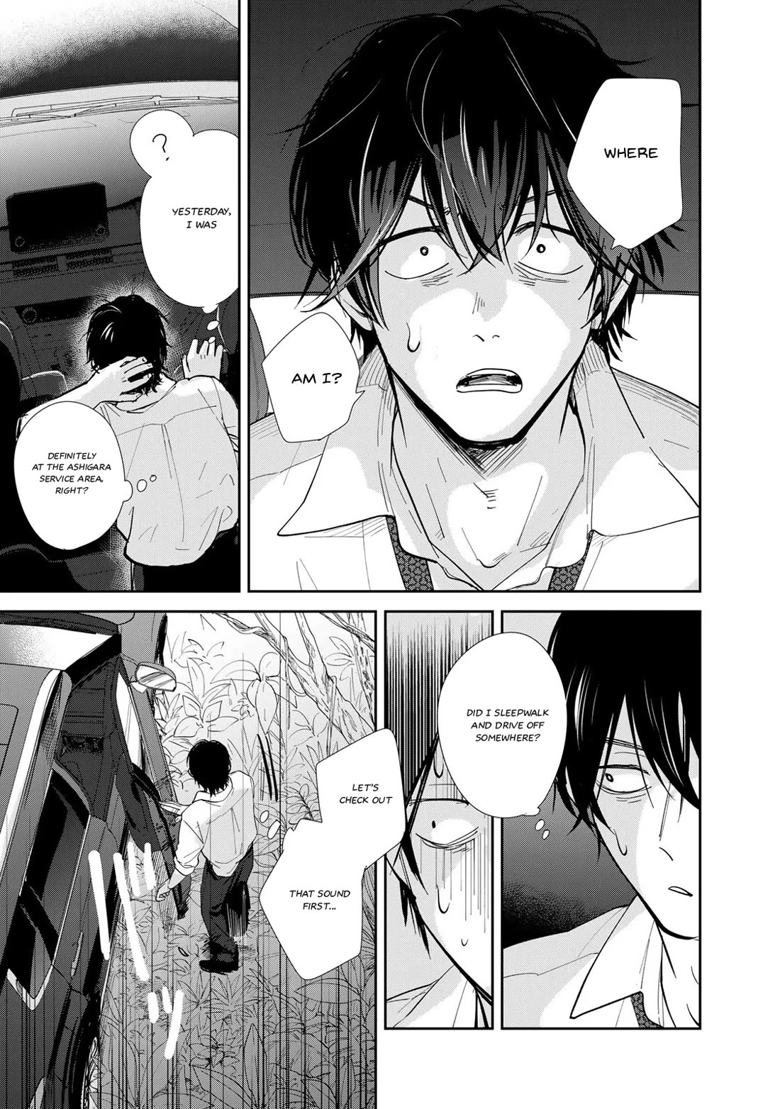 Otherworldly Overnight in the Car: Outrunner PHEV Chapter 1 page 13 - Chapter 1: Transferring to a Different World
