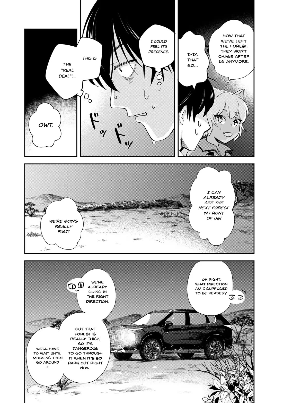 Otherworldly Overnight in the Car: Outrunner PHEV Chapter 1 page 45 - Chapter 1: Transferring to a Different World