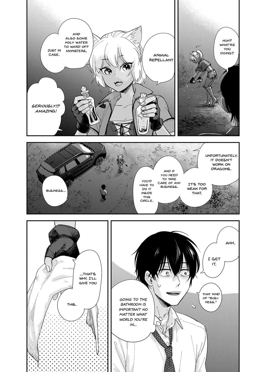 Otherworldly Overnight in the Car: Outrunner PHEV Chapter 1 page 48 - Chapter 1: Transferring to a Different World