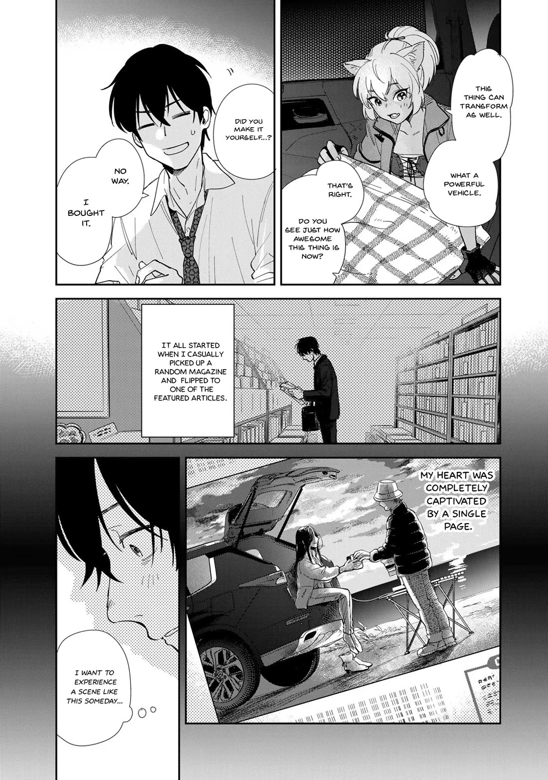 Otherworldly Overnight in the Car: Outrunner PHEV Chapter 1 page 50 - Chapter 1: Transferring to a Different World
