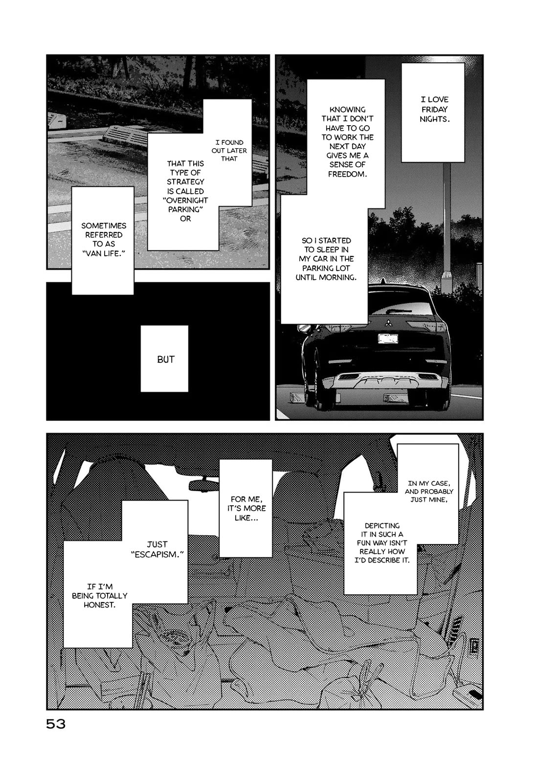 Otherworldly Overnight in the Car: Outrunner PHEV Chapter 1 page 53 - Chapter 1: Transferring to a Different World