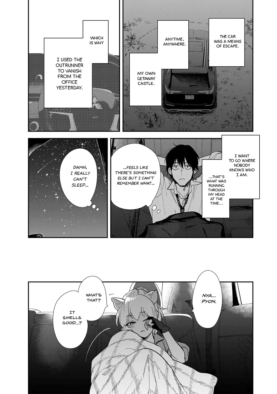 Otherworldly Overnight in the Car: Outrunner PHEV Chapter 1 page 54 - Chapter 1: Transferring to a Different World