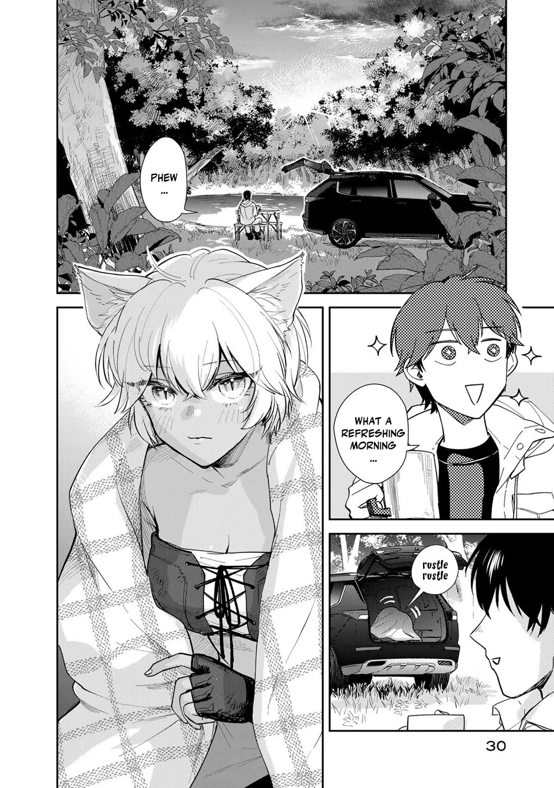 Otherworldly Overnight in the Car: Outrunner PHEV Chapter 12 page 2 - Chapter 12: Village of The Beast Curse Race