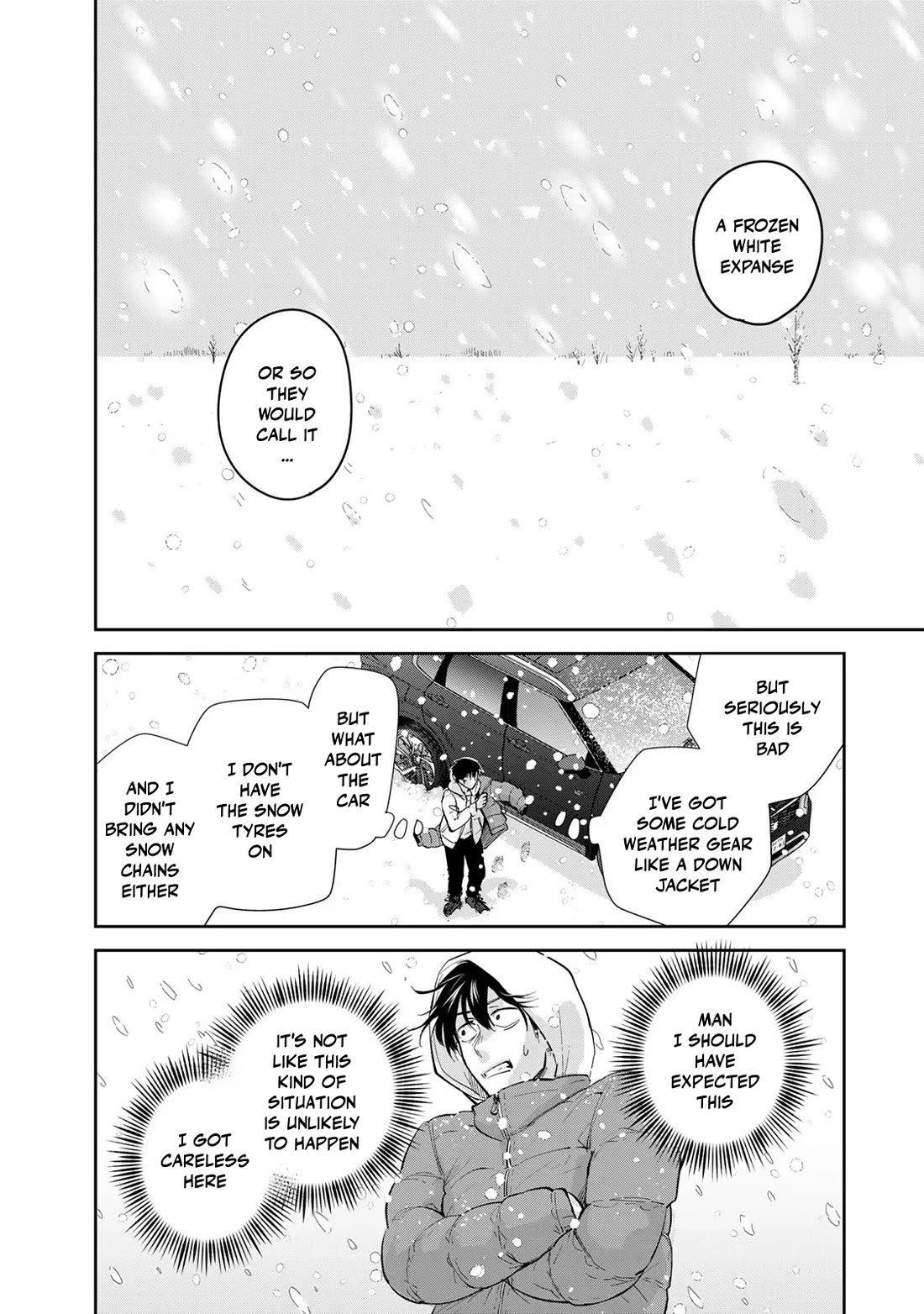Otherworldly Overnight in the Car: Outrunner PHEV Chapter 16 page 12 - Chapter 16: Determination to Not Run Away