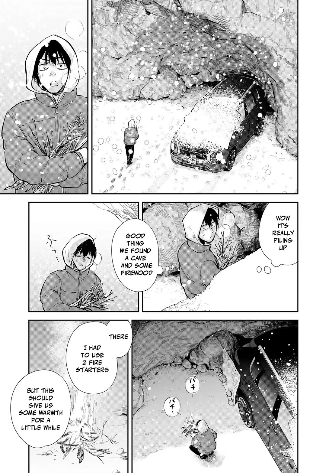 Otherworldly Overnight in the Car: Outrunner PHEV Chapter 16 page 17 - Chapter 16: Determination to Not Run Away